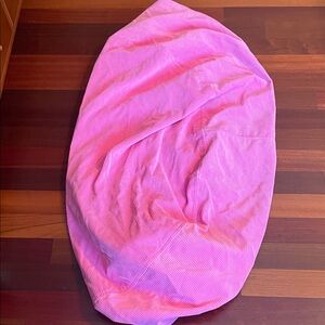 Cozy Pink Bean Bag Chair Cover